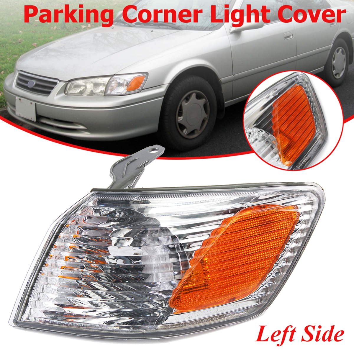 Front-Left-Side-Marker-Lights-Parking-Corner-Turn-Signal-Lamp-Cover-for-Toyota-Camry-2000-2001-1330193