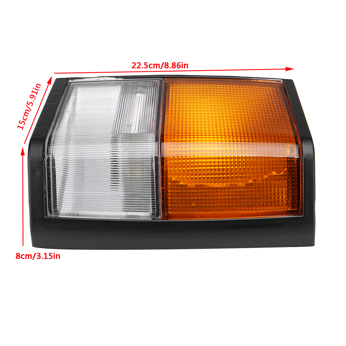 Front-Side-Corner-Light-Turn-Indicator-Lamp-Square-Plug-LeftRight-for-Range-Rover-1971-1986-1414114