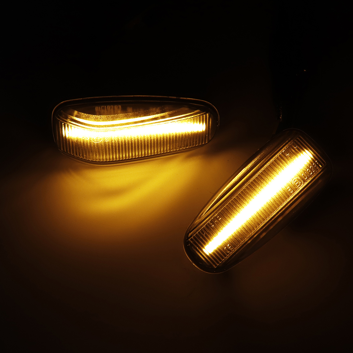 LED-Side-Marker-Indicator-Lights-Wing-Turn-Signal-Lamp-Yellow-Pair-for-Mercedes-Sprinter-VITO-VARIO--1471546
