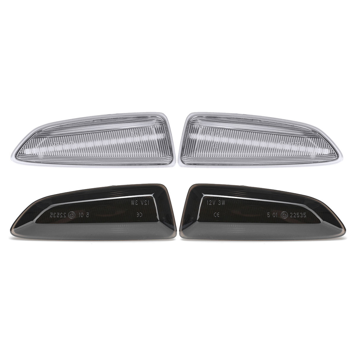 LED-Side-Marker-Lights-Turn-Indicator-Lamps-Pair-Yellow-for-Opel-Vauxhall-1541821
