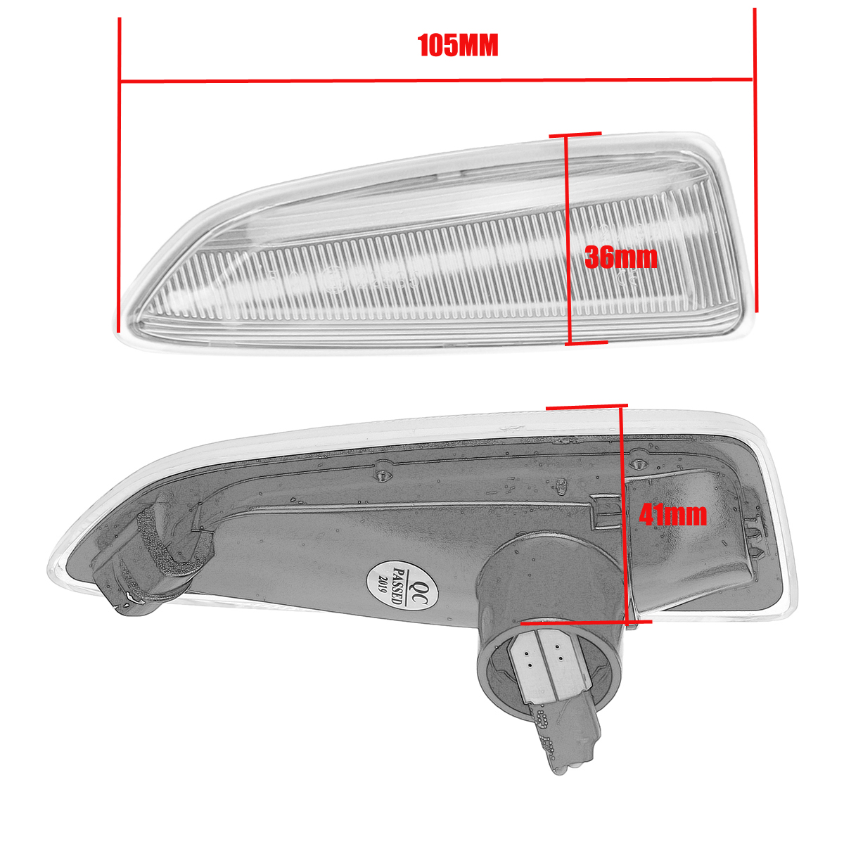 LED-Side-Marker-Lights-Turn-Indicator-Lamps-Pair-Yellow-for-Opel-Vauxhall-1541821