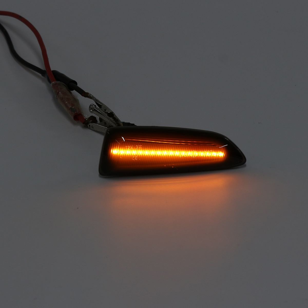 LED-Side-Marker-Lights-Turn-Indicator-Lamps-Pair-Yellow-for-Opel-Vauxhall-1541821