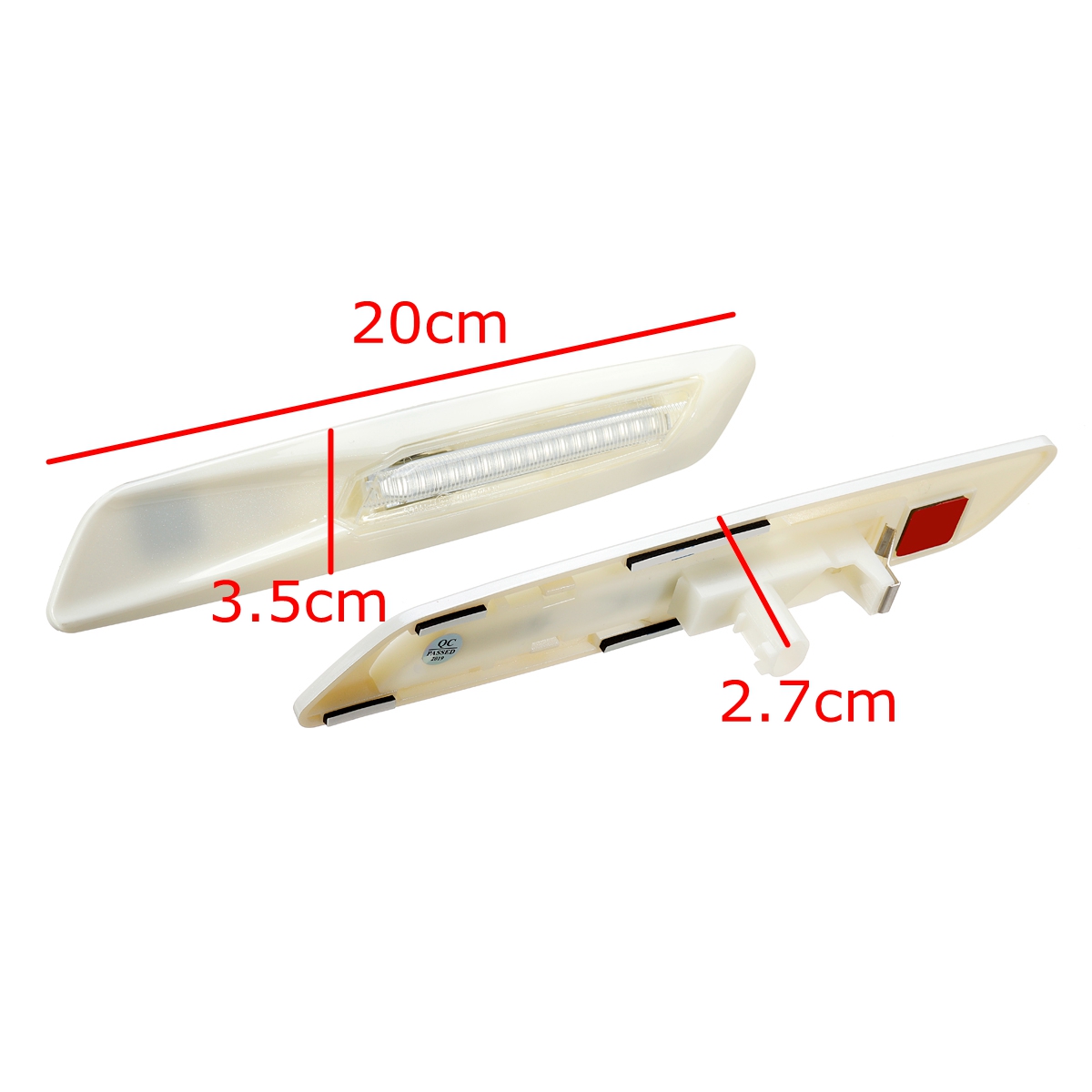 Pair-Amber-LED-Side-Marker-Light-Turn-Signal-Light-For-BMW-E60-E61-E90-E91-E81-E82-E87-E88-1797310