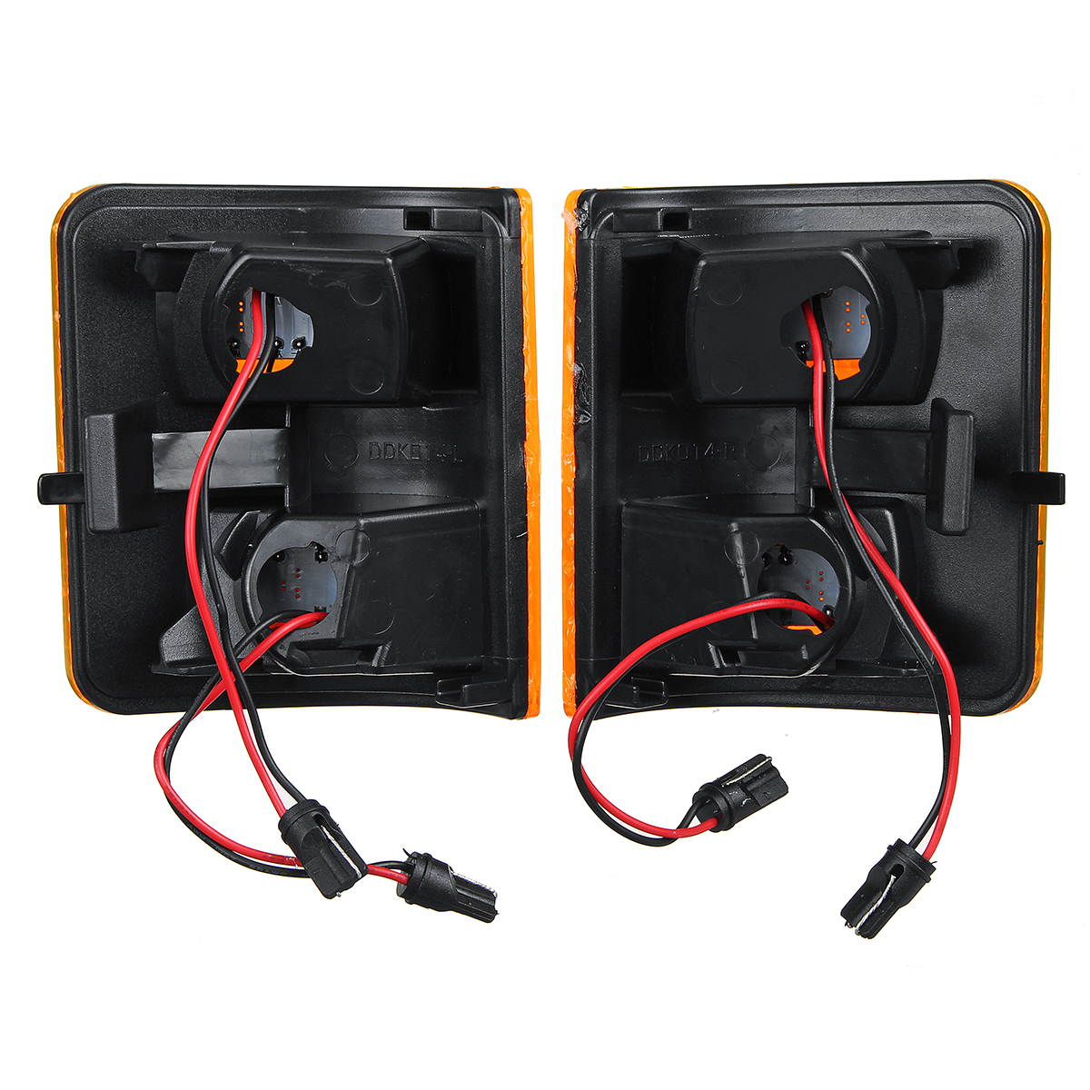 Pair-LED-Side-Mirror-Marker-Lights-Amber-For-Ford-F250-F350-F450-F-550-Super-Duty-2008-2016-1557333