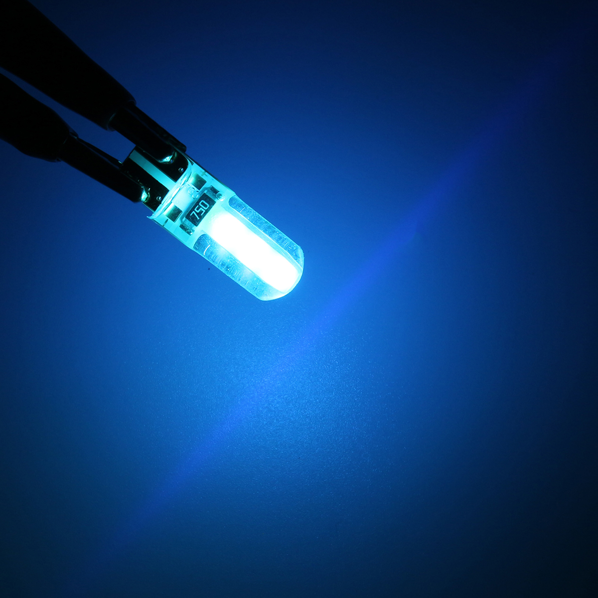 Pair-T10-W5W-6W-250LM-2COB-Car-LED-Side-Marker-Lights-Bulb-Turn-Lamp-Seven-Colors-Bulb-1315681