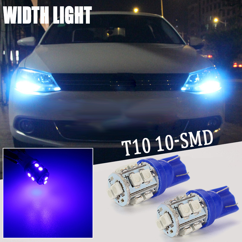 T10-1210-3528-05W-60LM-Car-10SMD-LED-Side-Marker-Lights-Bulb-Width-Lamp-Blue-1315687