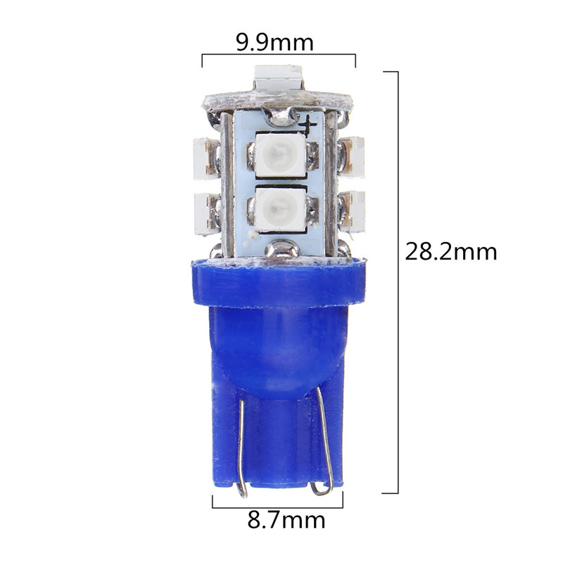 T10-1210-3528-05W-60LM-Car-10SMD-LED-Side-Marker-Lights-Bulb-Width-Lamp-Blue-1315687