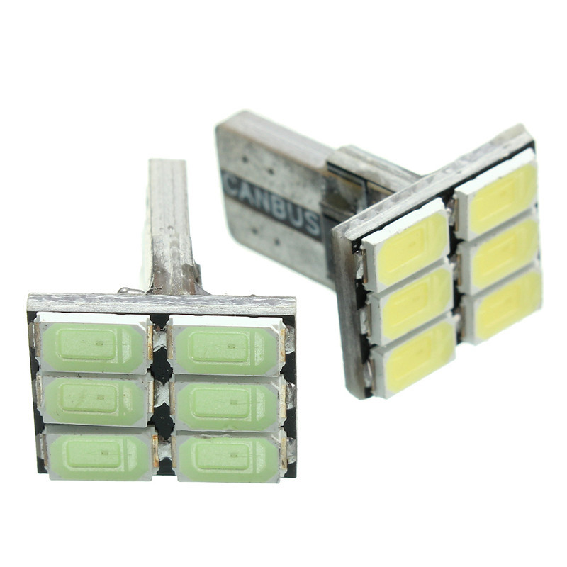 T10-5730-6SMD-Canbus-Error-Free-LED-Side-Marker-Lights-Car-Wedge-Lamp-Bulb-1101243