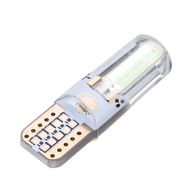 T10-LED-Car-Wedge-Side-Marker-Lights-Silica-Gel-Bulb-12V-15W-260LM-Canbus-Error-Free-1398045