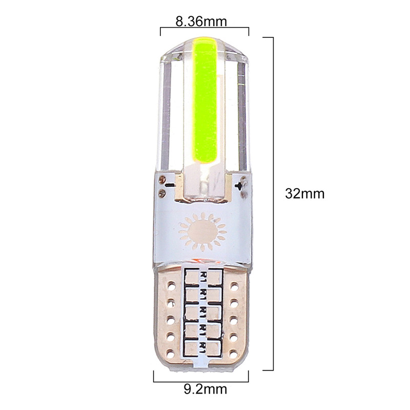T10-LED-Car-Wedge-Side-Marker-Lights-Silica-Gel-Bulb-12V-15W-260LM-Canbus-Error-Free-1398045