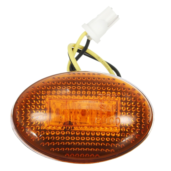 Yellow-Red-Clear-Lens-LED-Side-Marker-Lights-for-Ford-F-350-Series-Pickup-Kit-1099948