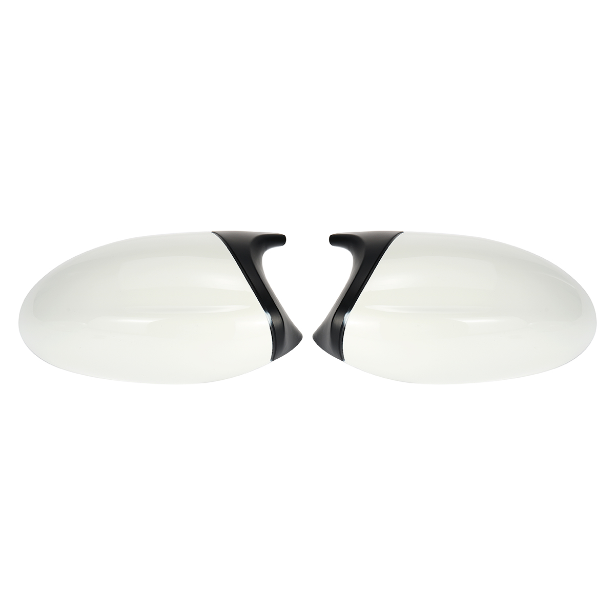 1-Pair-Rear-View-Mirror-Cover-Cap-M3-Style-Glossy-White-For-BMW-E90-E91-E92-E93-1754881