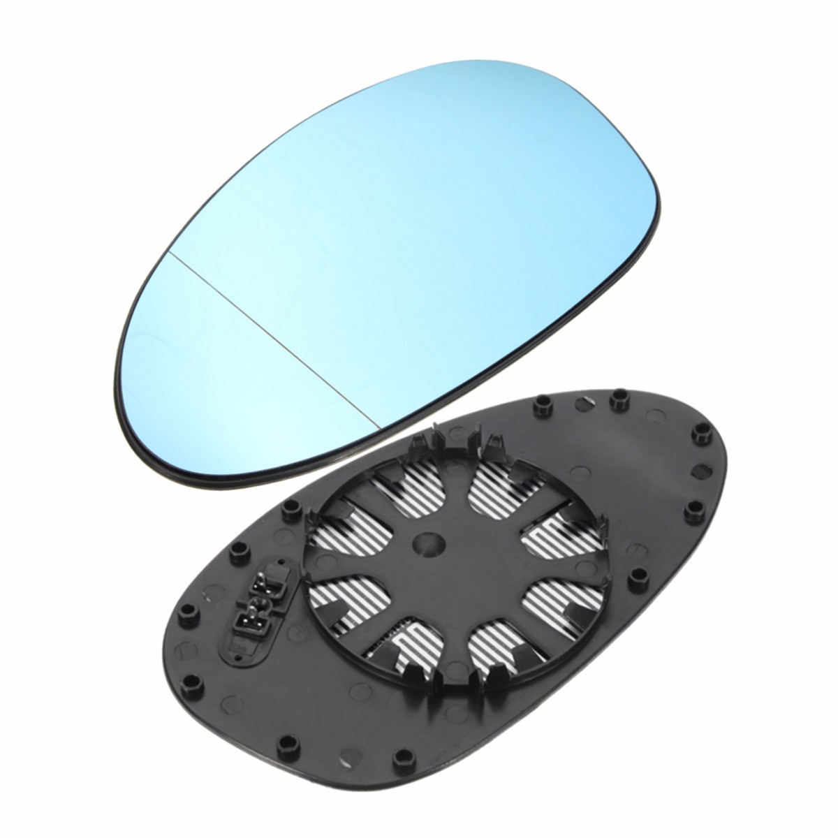 Blue-Tinted-Electric-Left-Wing-Mirror-Glass-For-BMW-M3-E46-Coupe-2001-06-1108913