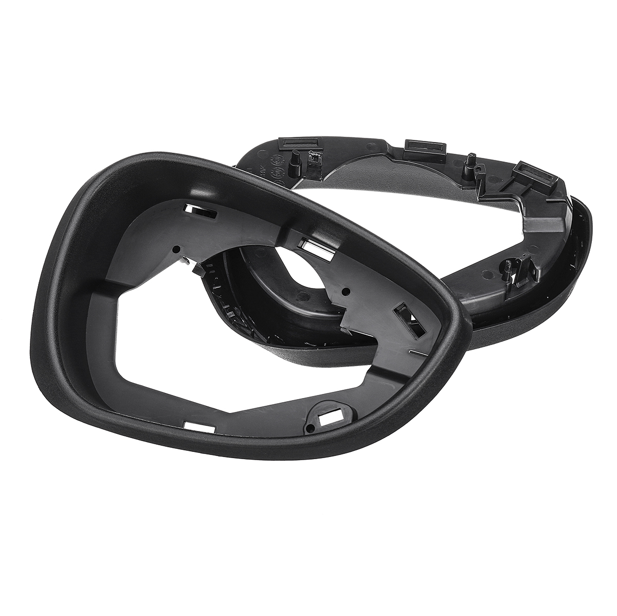 Car-Left-Right-Side-Rear-View-Mirror-Cover-Frame-For-Ford-Fiesta-MK7-09-17-1632885