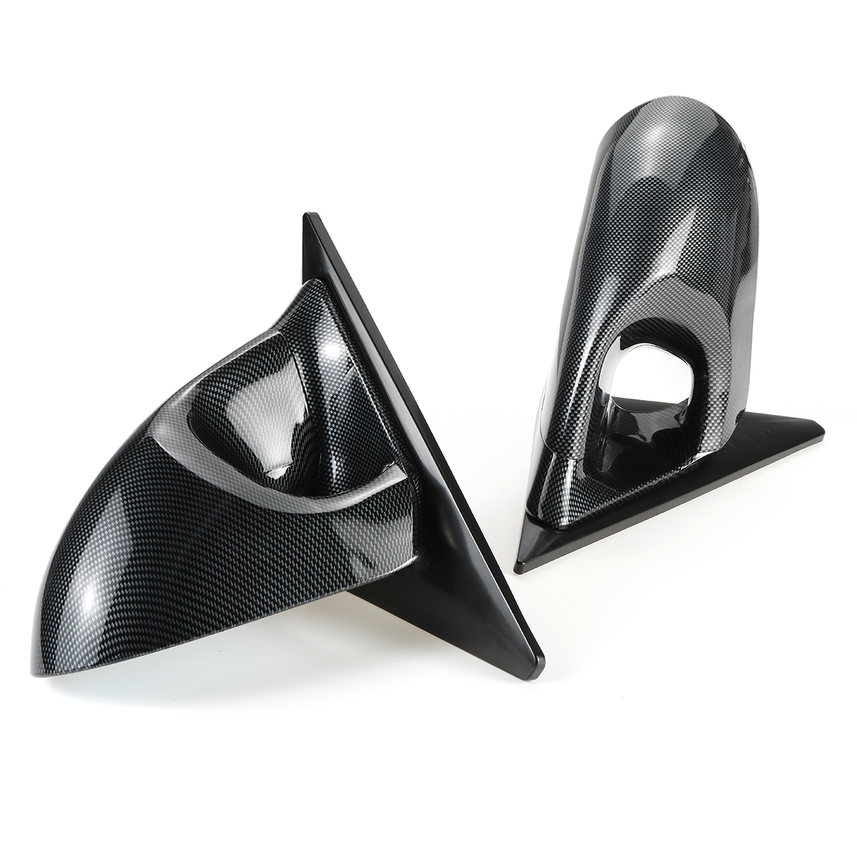 Car-Manual-Adjustable-Side-View-Mirror-Carbon-Fibre-Spoon-Style-For-Honda-Civic-4Dr-Sedan-1996-2000-1598483