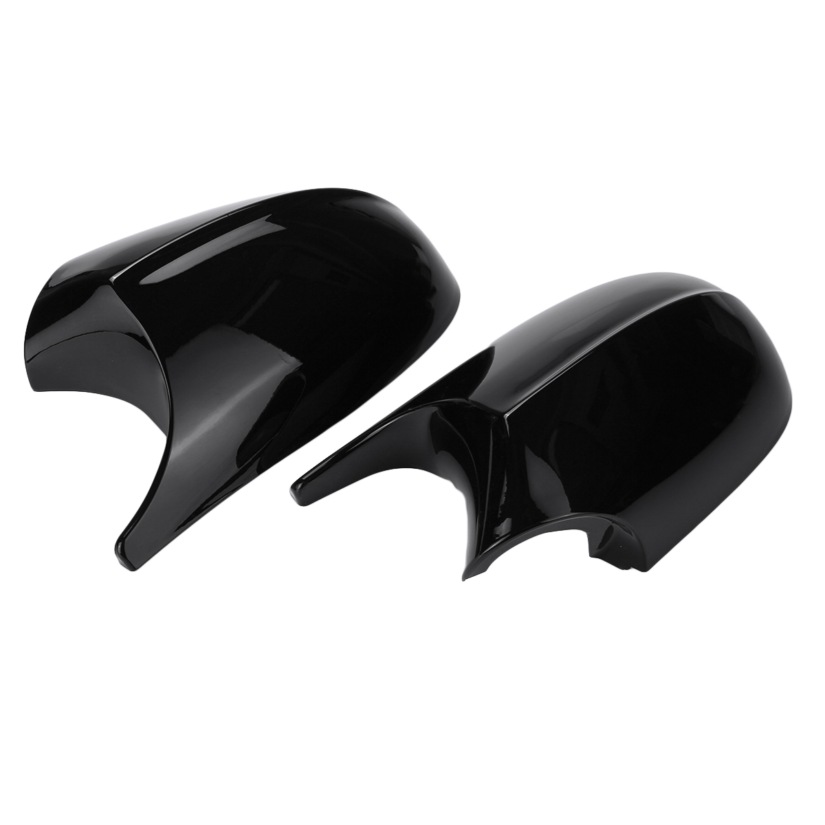 Car-Rear-View-Mirror-Cap-Cover-Replacement-Left--Right-Glossy-Black-For-BMW-E90-E91-2008-2011-E92-E9-1586175