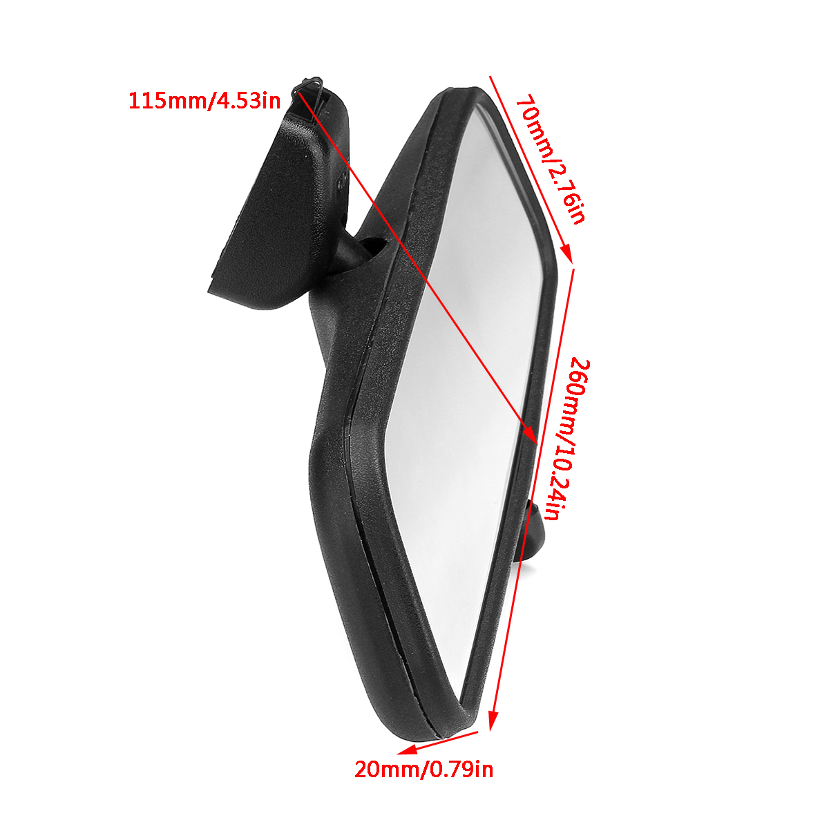 Car-Truck-Wide-Flat-Interior-View-Mirrors-Rearview-for-Original-GM-Opel-Astra-AU-1372557