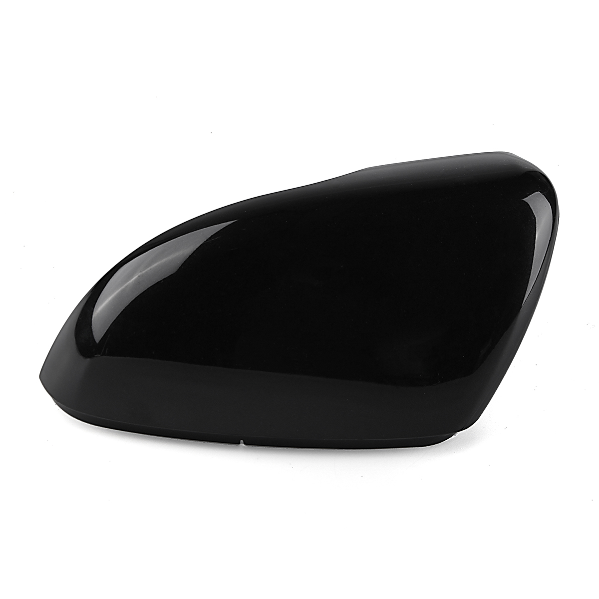 Gloss-Black-LeftRight-Side-Wing-Door-Rearview-Mirror-Cover-Cap-For-VW-Golf-MK6-Touran-1663242