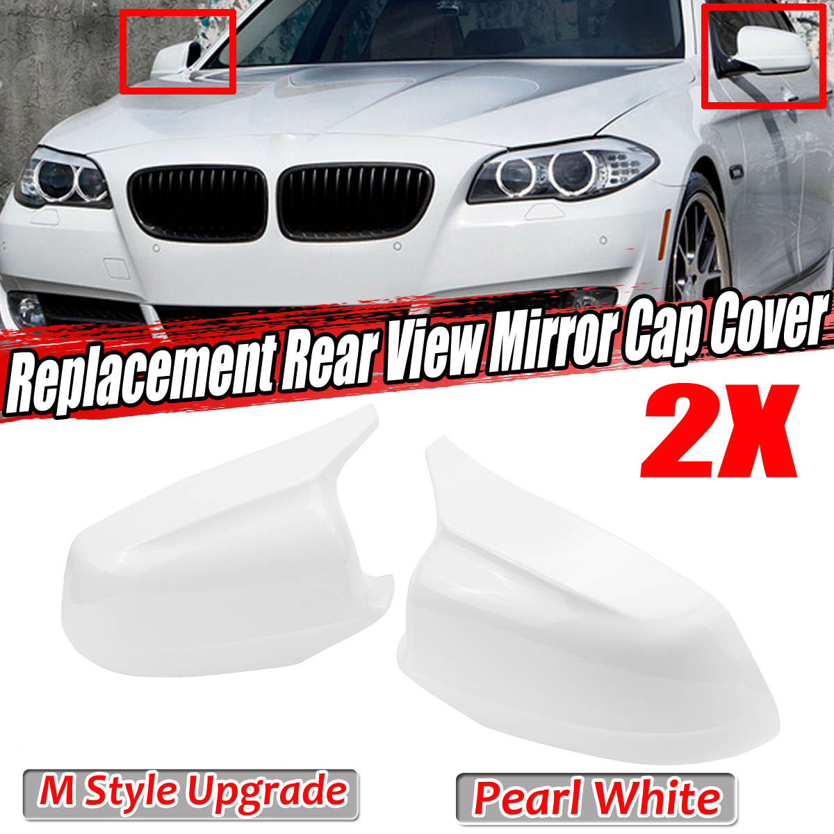 M-Style-White-Rear-View-Mirror-Cap-Cover-Replacement-For-BMW-F10-F11-F18-2010-2013-1789518