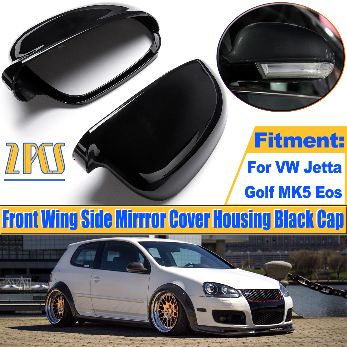 Pair-Car-Front-Wing-Side-Mirror-Cover-Housing-Black-Cap-For-VW-Jetta-Golf-MK5-Eos-for-SKODA-for-SEAT-1396027