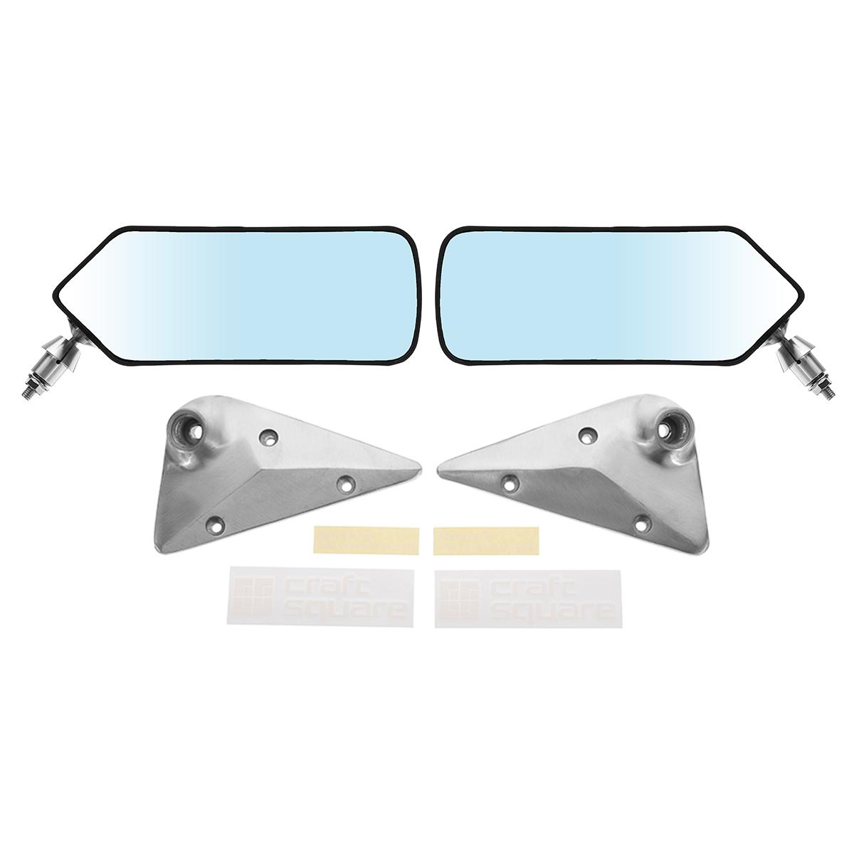 Universal-F1-Style-Blue-Metal-Bracket-Side-Car-Left-and-Right-Mirror-1377898