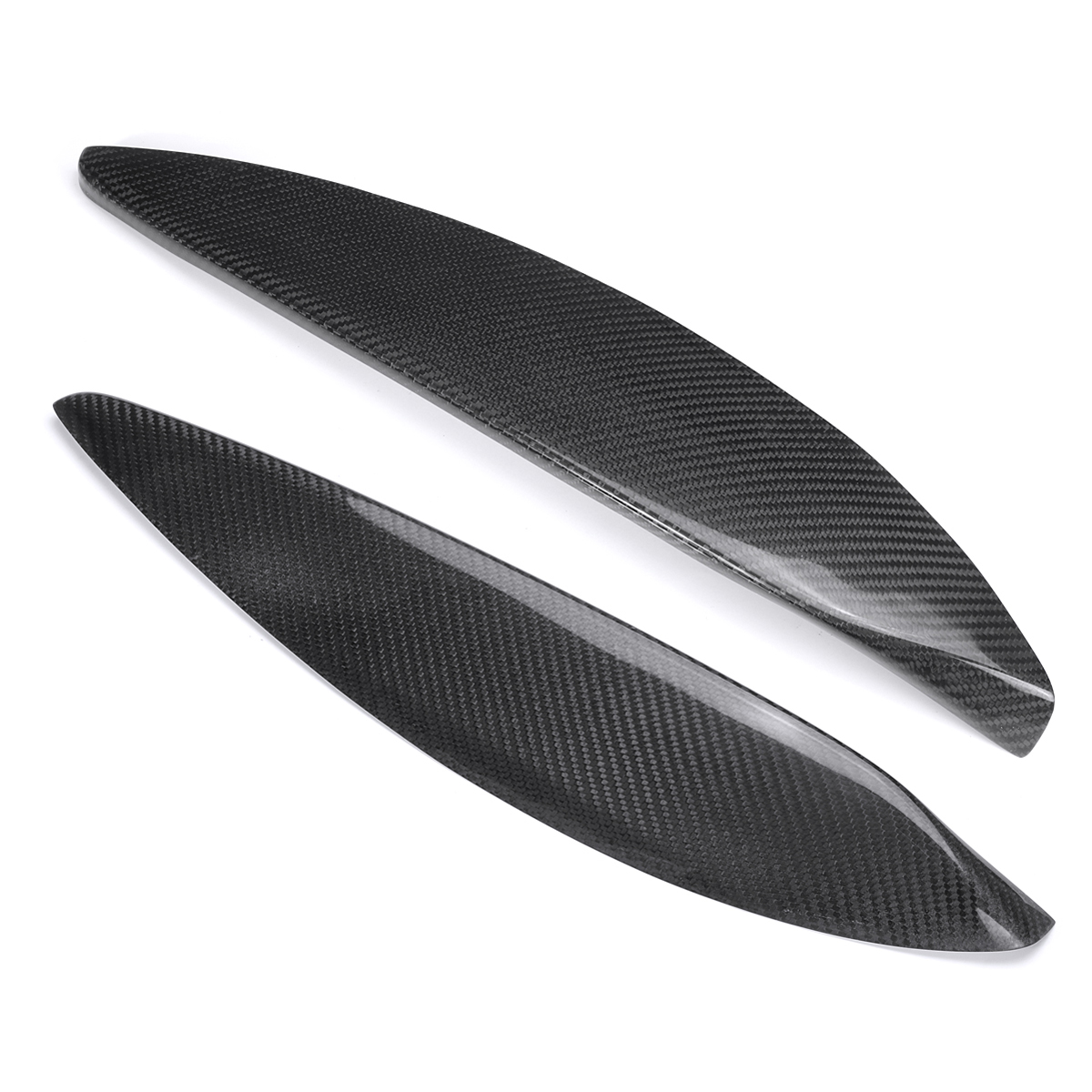 Carbon-Fiber-Headlight-Eyebrows-Eyelids-Cover-For-Opel-Vauxhall-H-Mk5-04-09-1713067