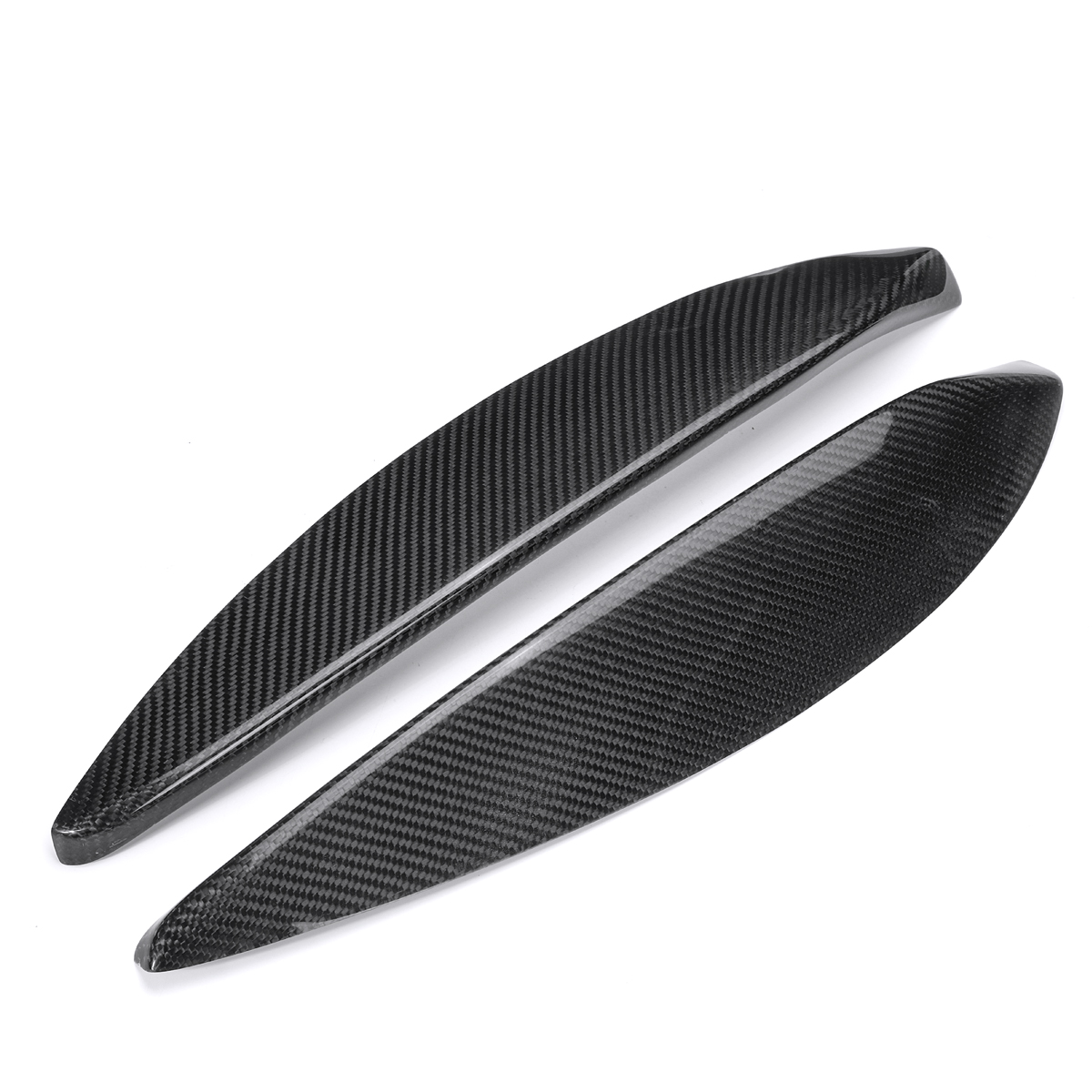 Carbon-Fiber-Headlight-Eyebrows-Eyelids-Cover-For-Opel-Vauxhall-H-Mk5-04-09-1713067