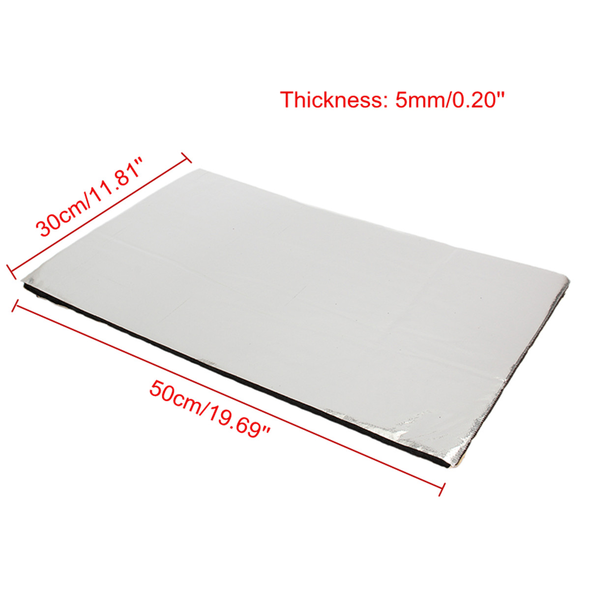 12PCS-14x20-5mm-Sound-Deadener-Car-Heat-Shield-Insulation-Deadening-Mat-Sound-Insulation-Cotton-1271008