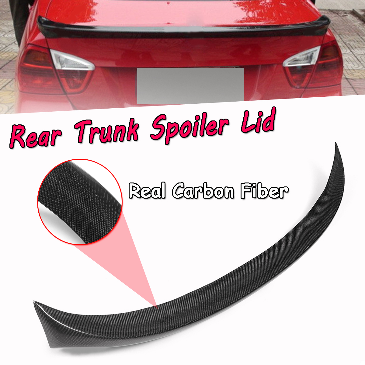 1PC-Real-Carbon-Fiber-Rear-Trunk-Spoiler-Lid-For-BMW--E90-3-Series-4dr-Sedan-2006-2011-1810213