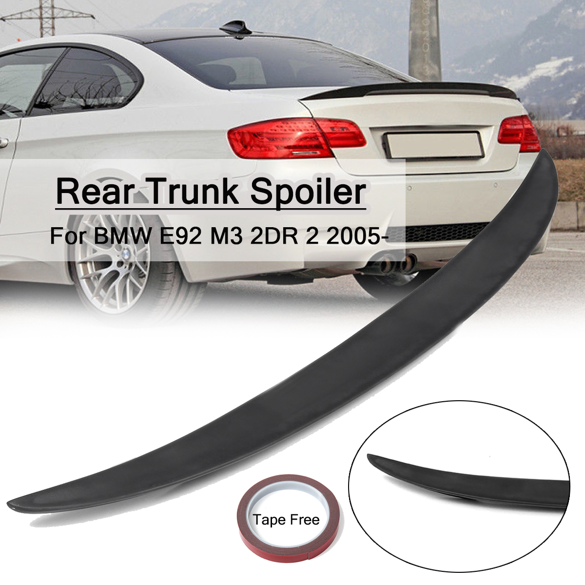 1PC-Rear-Trunk-Spoiler-High-Kick-Unpainted-Wing-For-BMW-E92-M3-2DR-2-2005--1814147