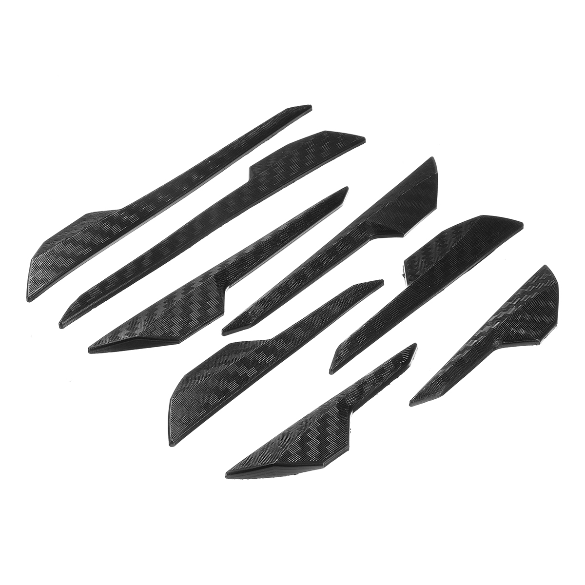 8pcs-Carbon-Fiber-Front-Bumper-Protector-Splitter-Fins-Body-Spoiler-Canards-Refit-Trim-1373601