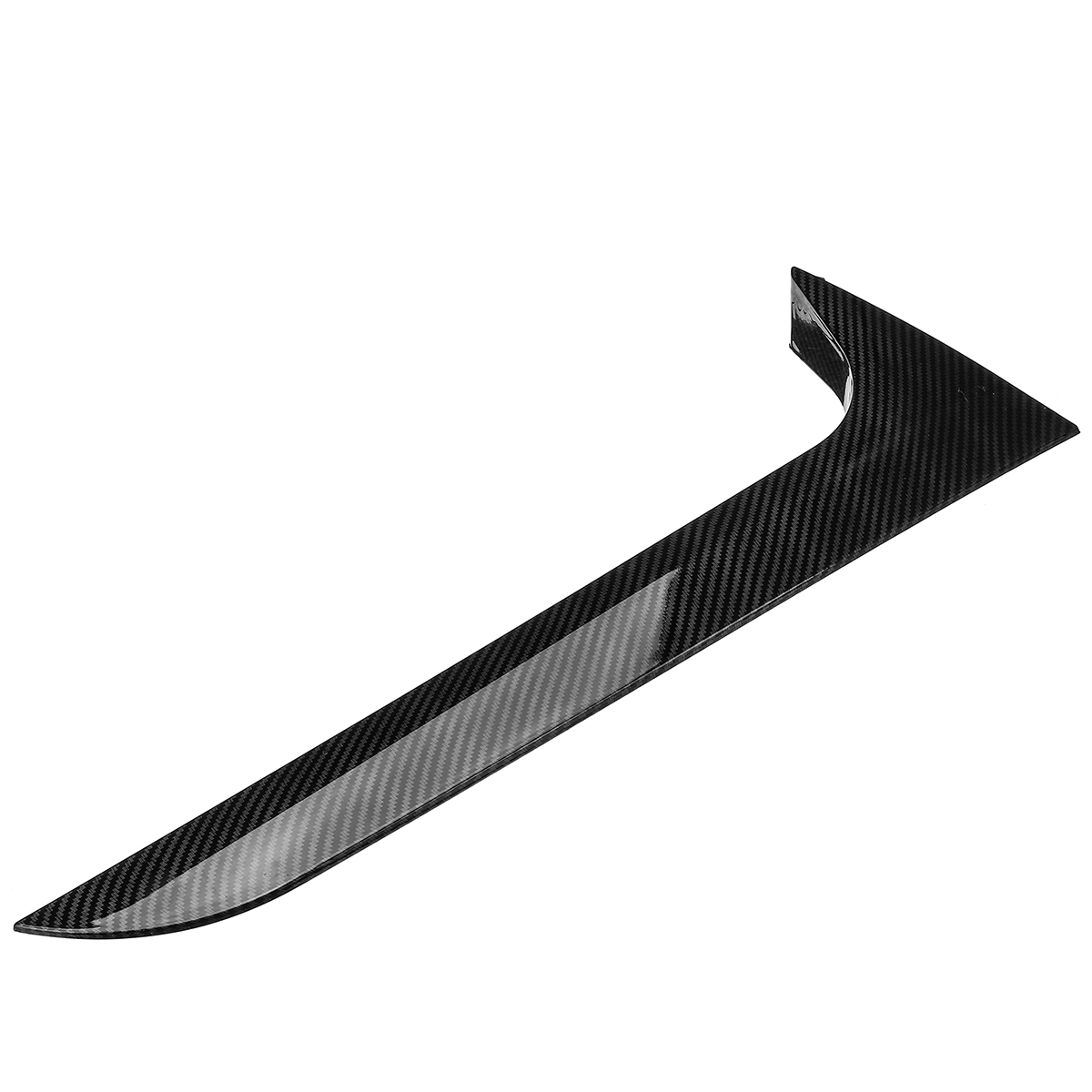 Carbon-Black-Car-Rear-Window-Side-Spoiler-Wing-Canard-Canards-Splitter-For-Audi-1615567