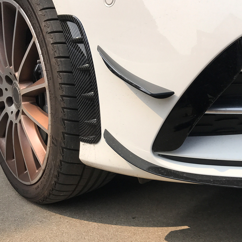 Front-Bumper-Side-Air-Vent-Splitter-Spoiler-Canard-For-Mercedes-A-Class-W177-A180-A200-A220-A250-201-1654801