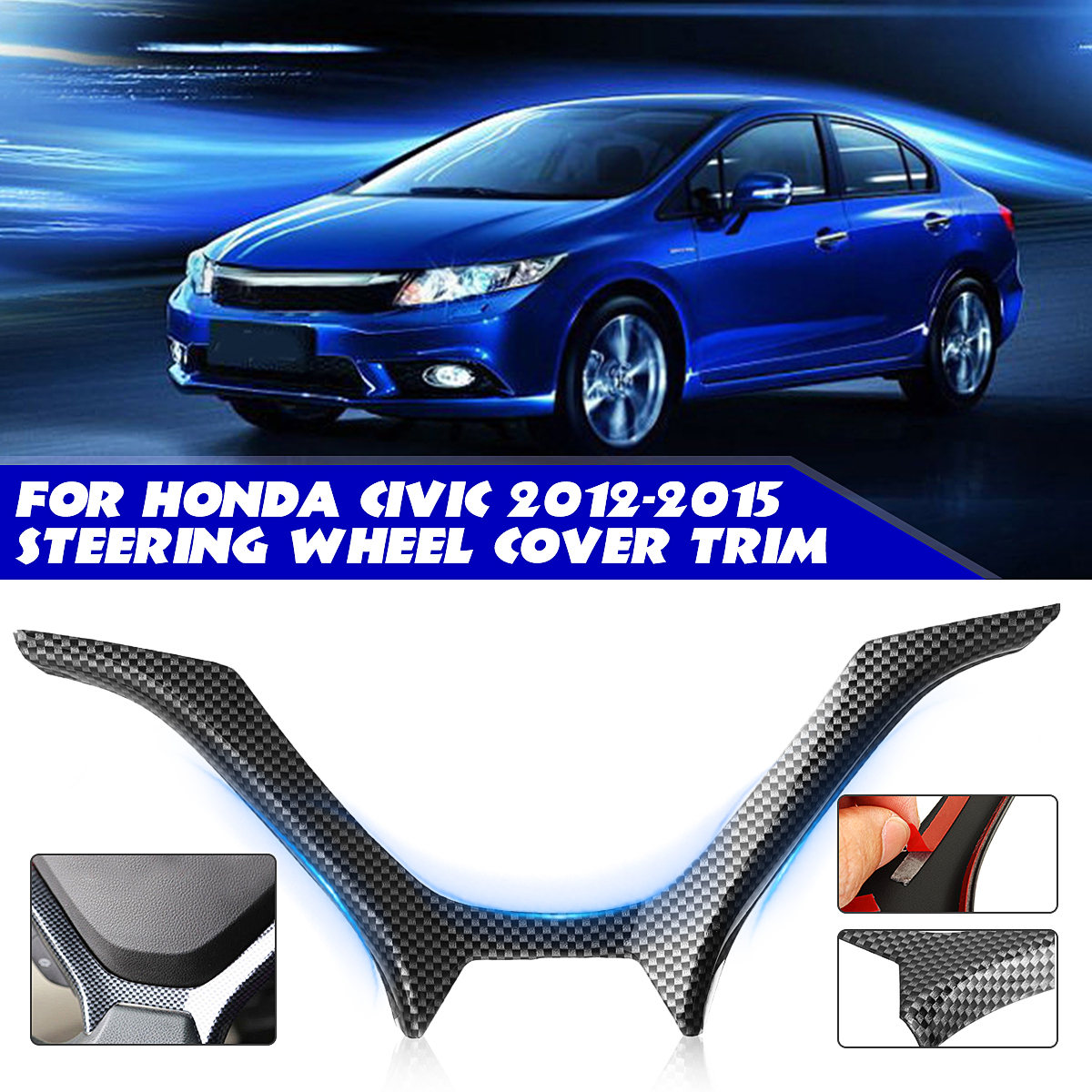 Car-Steering-Wheel-Carbon-Fiber-Color-Covers-Panel-Trim-For-Honda-Civic-2012-2015-1643182