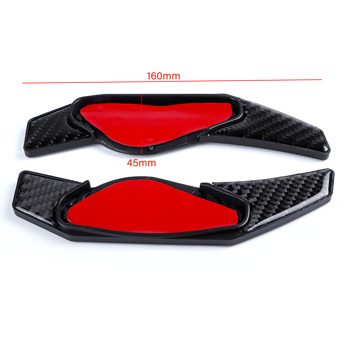 Carbon-Fiber-Steering-Wheel-Gear-Shift-Shifter-Paddle-Extensions-For-Land-Rover-1793147