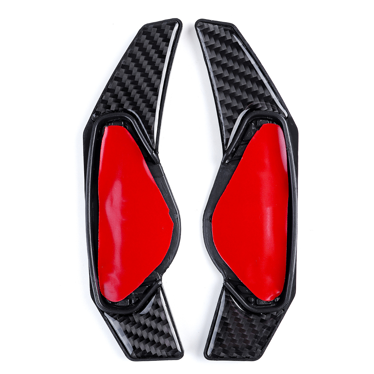 Carbon-Fiber-Steering-Wheel-Gear-Shift-Shifter-Paddle-Extensions-For-Land-Rover-1793147