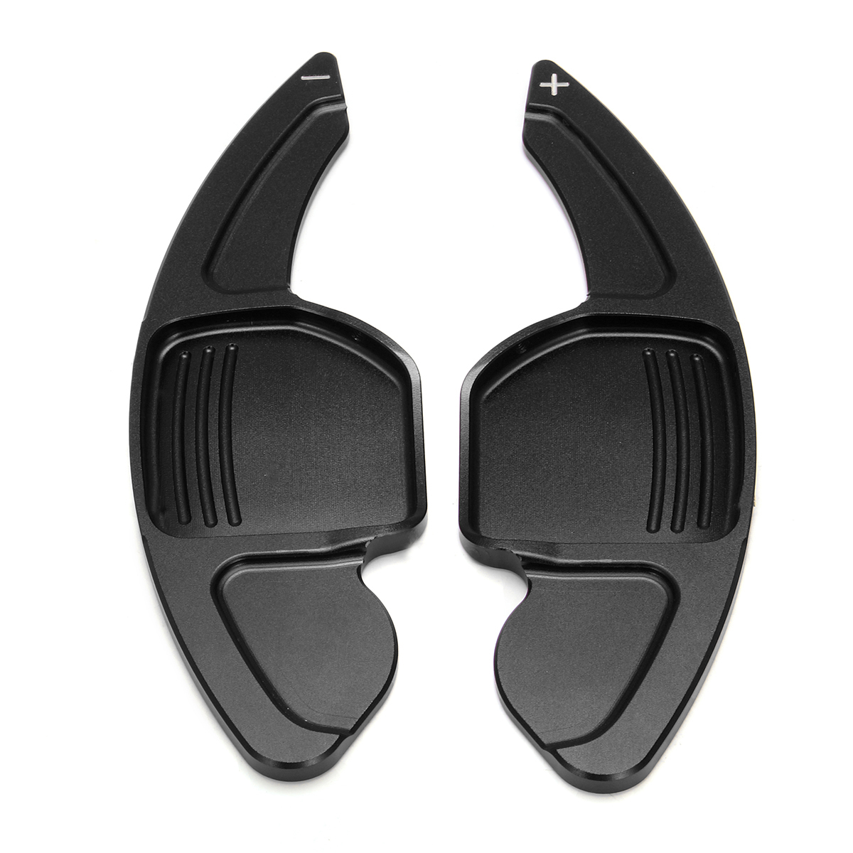 Pair-Aluminum-Paddle-Shift-Shifter-Extension-Sheet-BlackRedSilver-for-Audi-A3-4-A5-A6-A7-A8-Q3-Q5-Q7-1582005