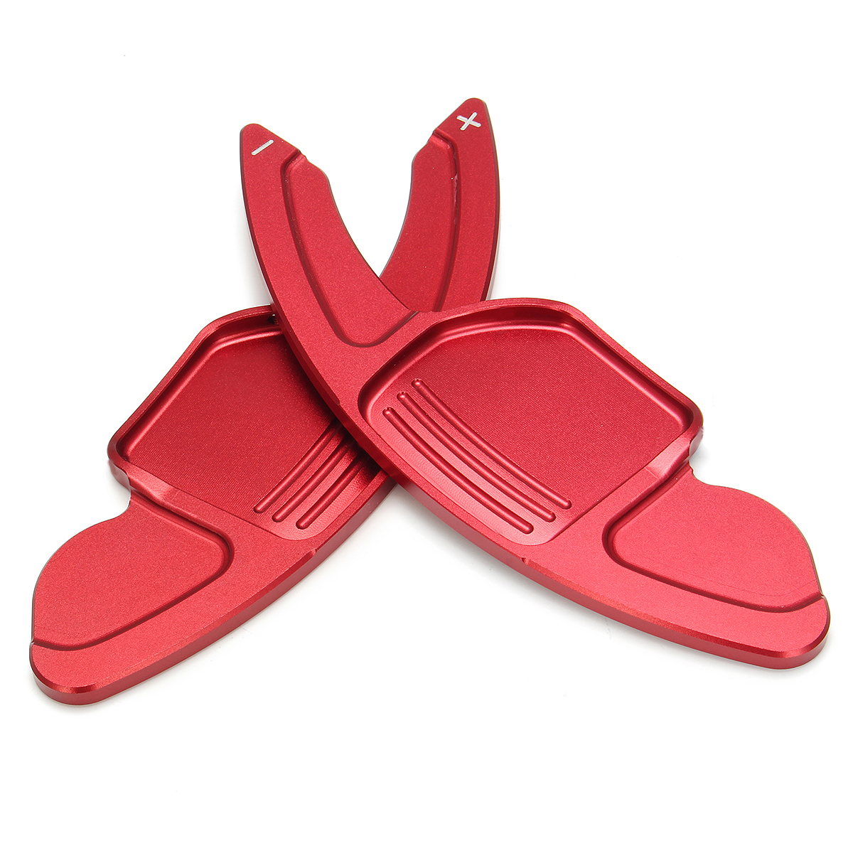 Pair-Aluminum-Paddle-Shift-Shifter-Extension-Sheet-BlackRedSilver-for-Audi-A3-4-A5-A6-A7-A8-Q3-Q5-Q7-1582005