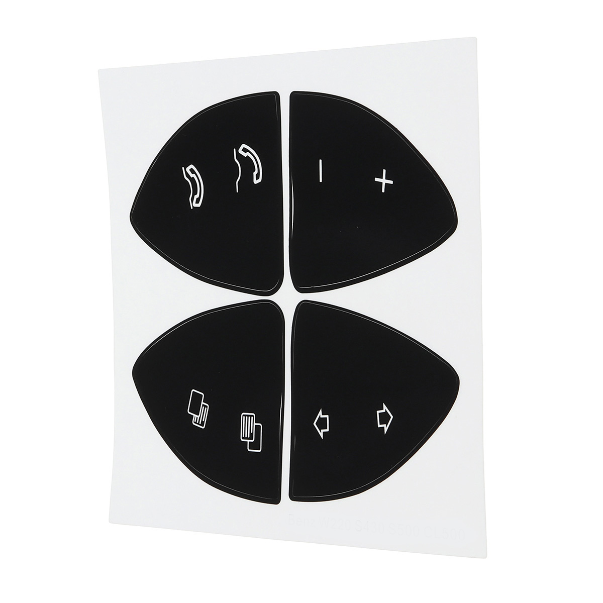 Steering-Wheel-Button-Repair-Decal-Sticker-For-Mercedes-W220-S430-S500-Cl500-1720607