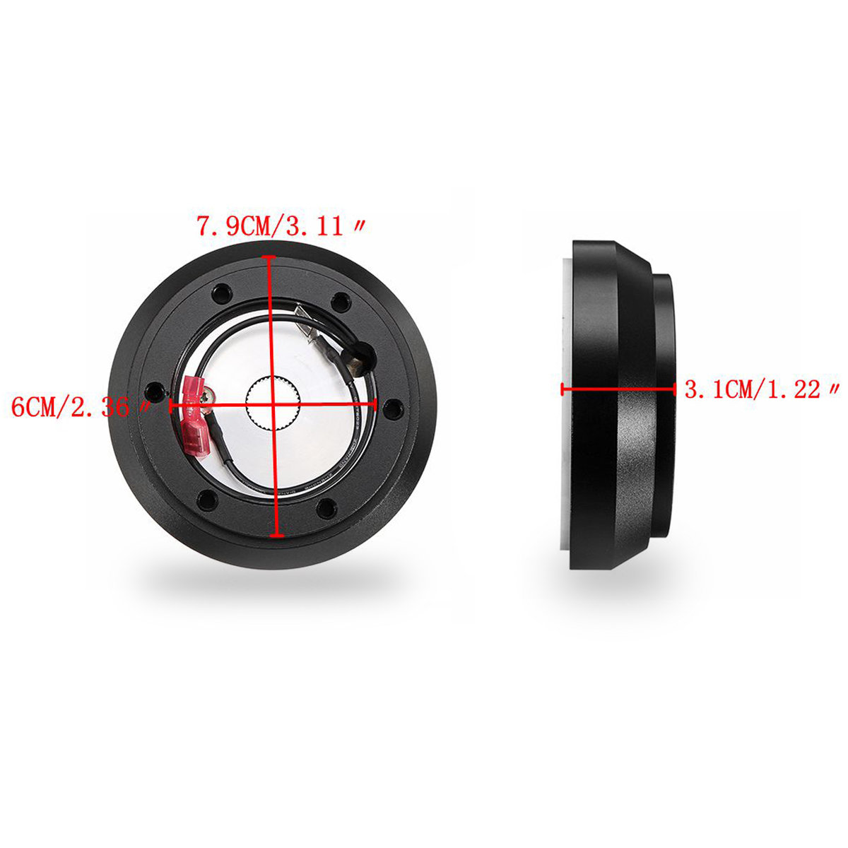Steering-Wheel-Quick-Release-Hub-Kit-Short-Disconnect-Adapter-For-Mazda-Miata-Rx-7-Rx-8-Hyundai-Kia-1576264