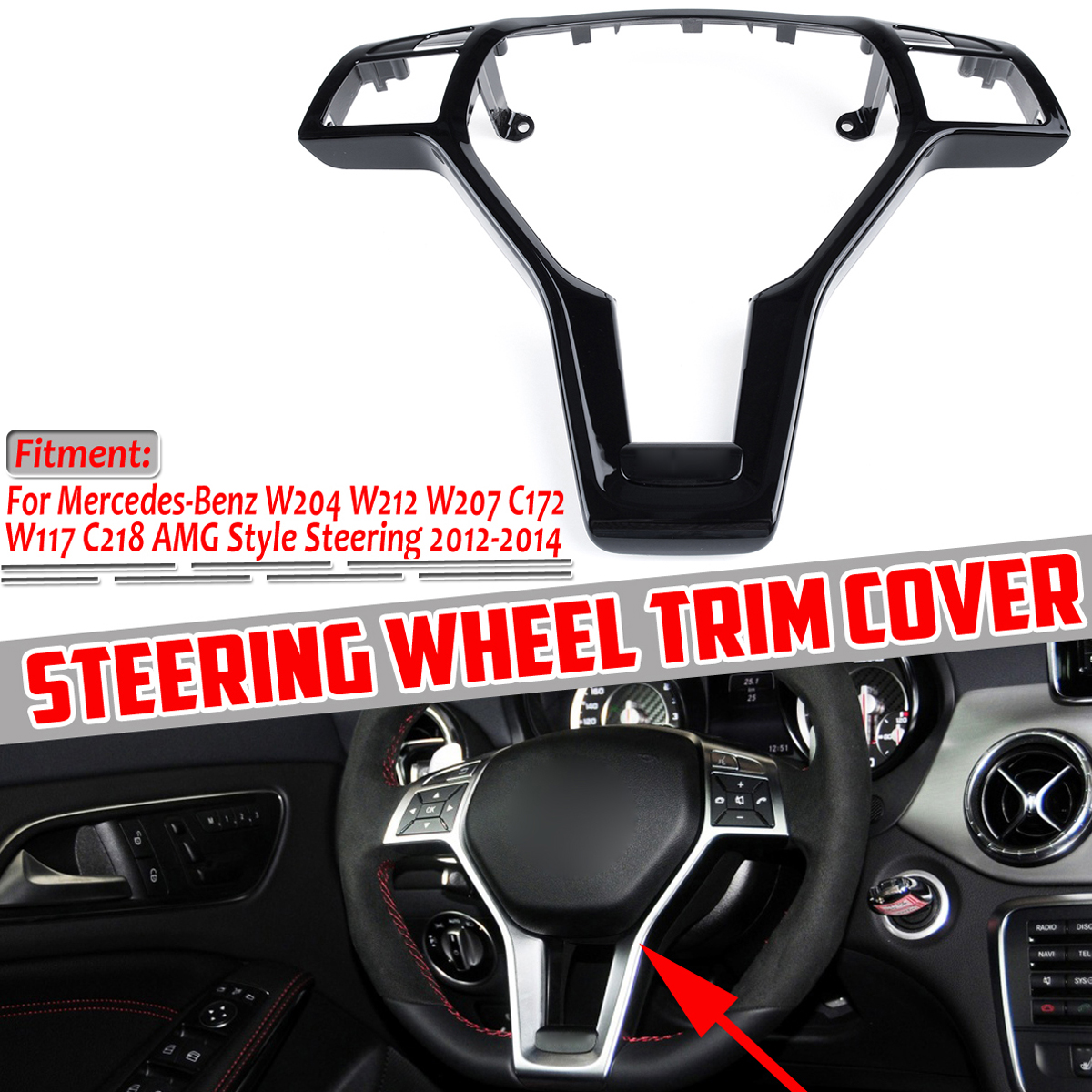 Steering-Wheel-Replacement-Cover-For-Mercedes-W204-W212-W117-C172-C218-AMG-Sport-09946400139107-1725994
