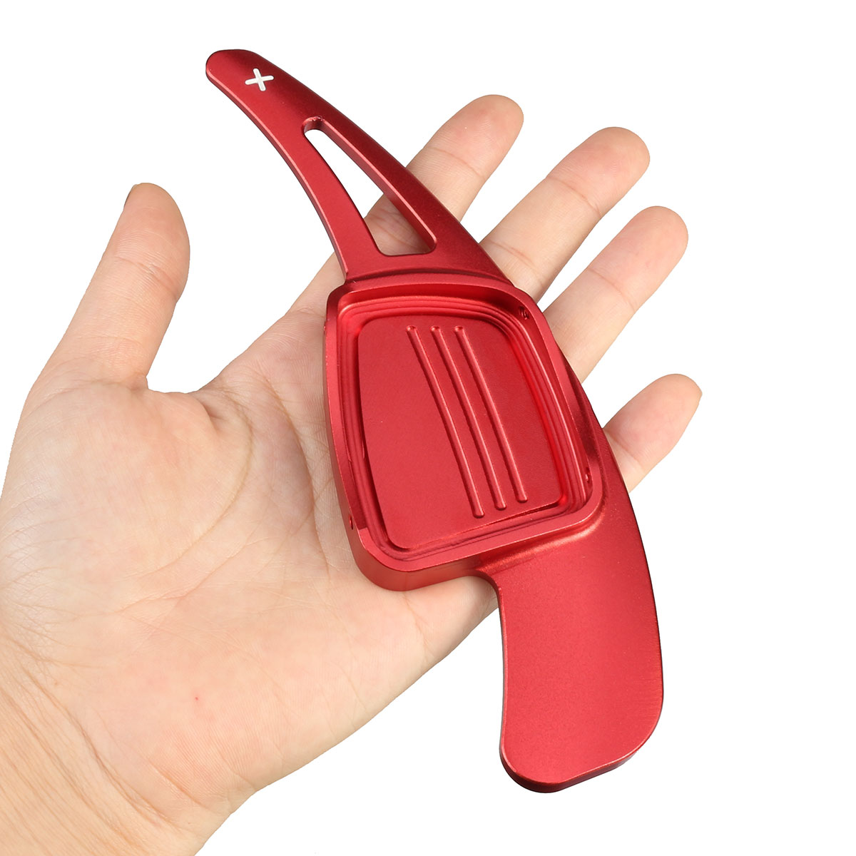 Steering-Wheel-Shift-Paddle-BlackRedSilver-For-Audi-A4-B9-A5-1664153