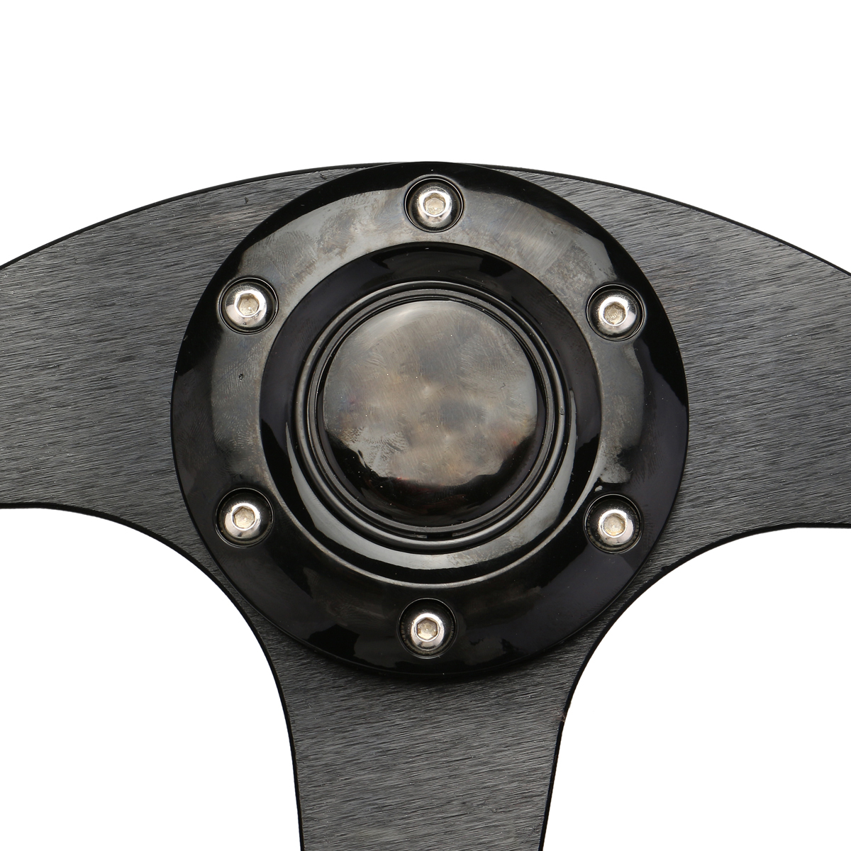 14-Inch-350mm-Steering-Wheel-Universal-Flat-Genuine-leather-Drift-Racing-1697673