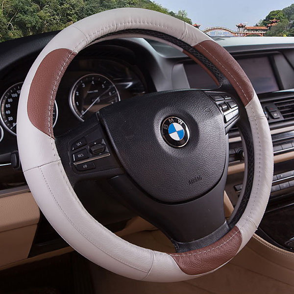 15-Inches-Size-Genuine-Cowhide-Leather-Steel-Ring-Wheel-Cover-for-Universal-Car-995202