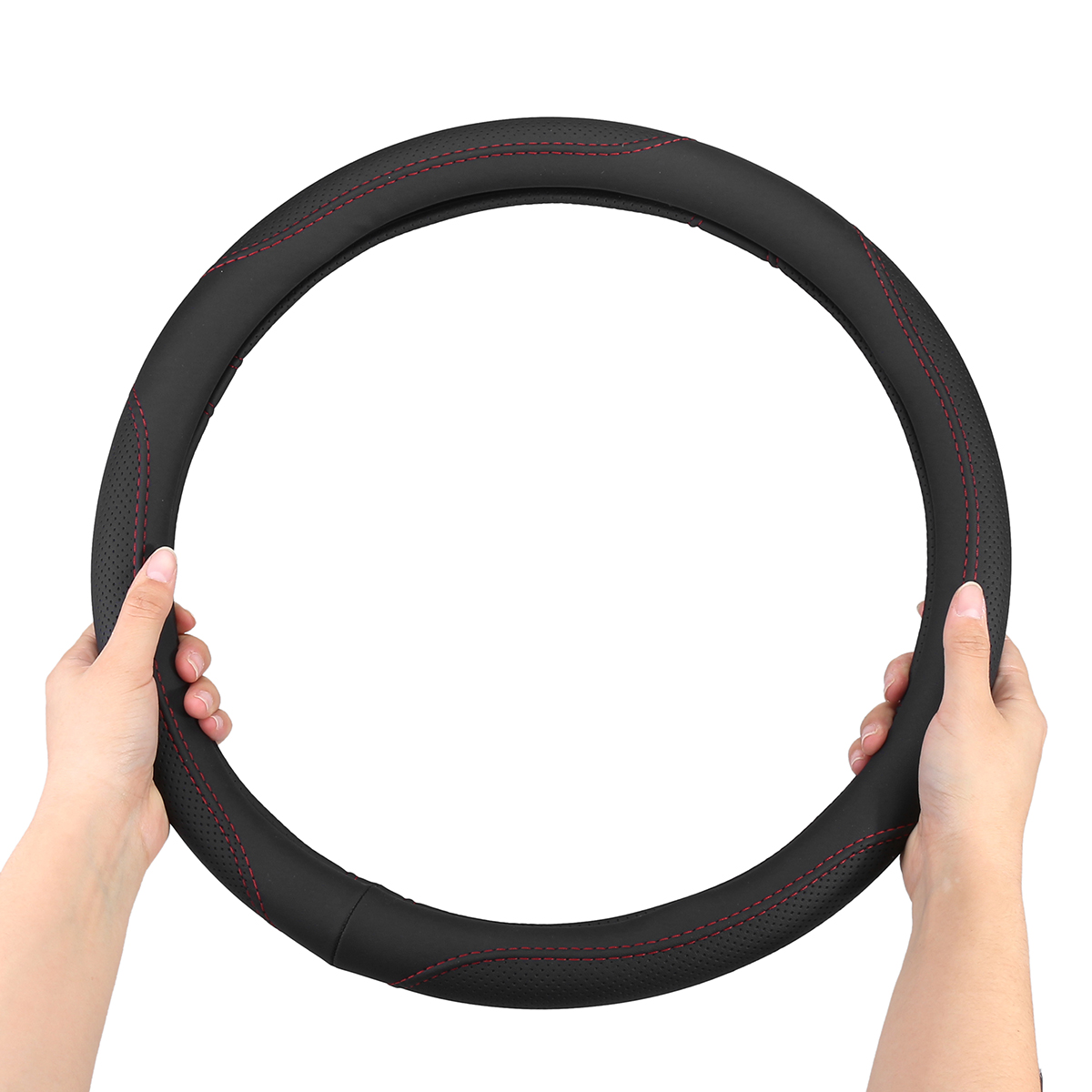 15quot-38CM-Universal-Anti-Slip-Breathable-Car-Steering-Wheel-Cover-SUV-RV-Vehicle-1796539