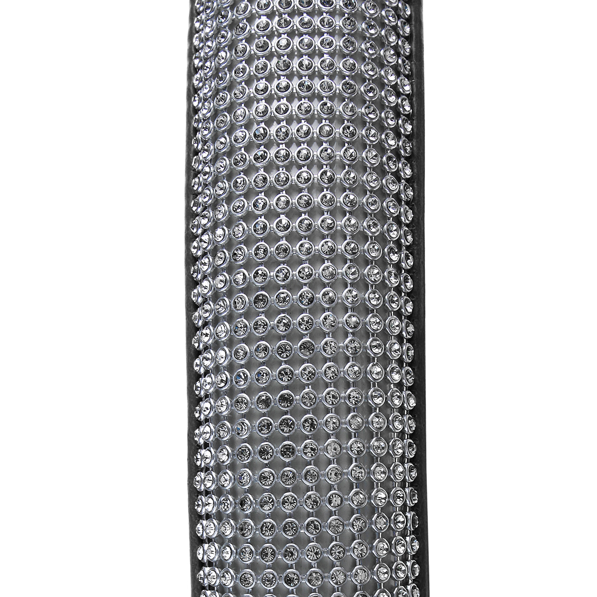 15quot-38cm-PU-Leather-Car-Truck-Steering-Wheel-Cover-Crystal-Bling-Rhinestone-1749305