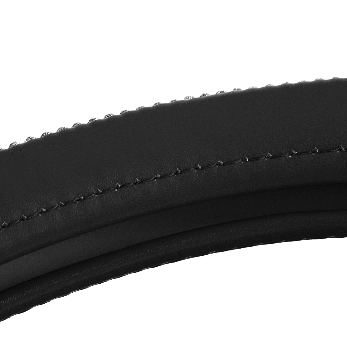 15quot-38cm-PU-Leather-Car-Truck-Steering-Wheel-Cover-Crystal-Bling-Rhinestone-1749305