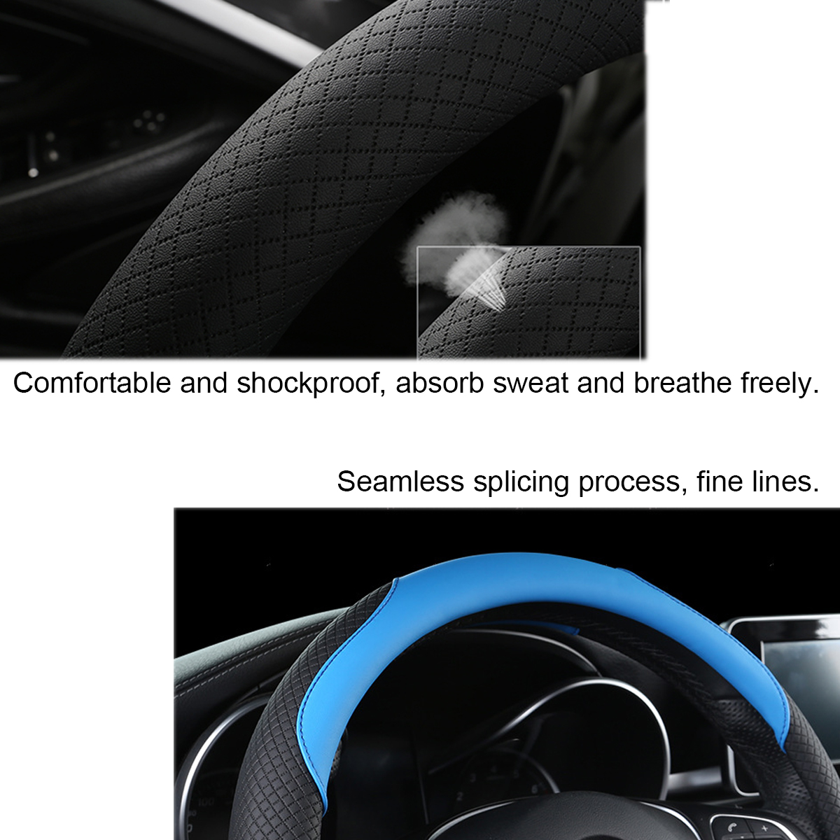 38CM-Universal-Anti-Slip-Breathable-Car-Steering-Wheel-Cover-Vehicle-SUV-RV-1796540