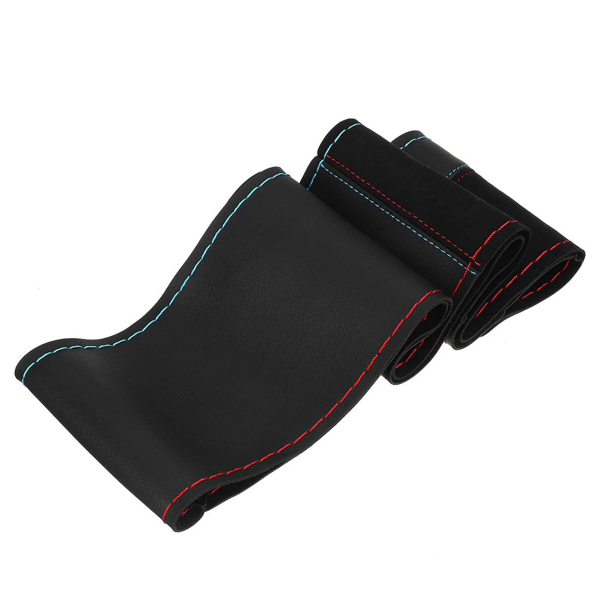 38CM-Universal-Resistant-Leather-Breathable-Hand-stitched-Steering-Wheel-Cover-1773884