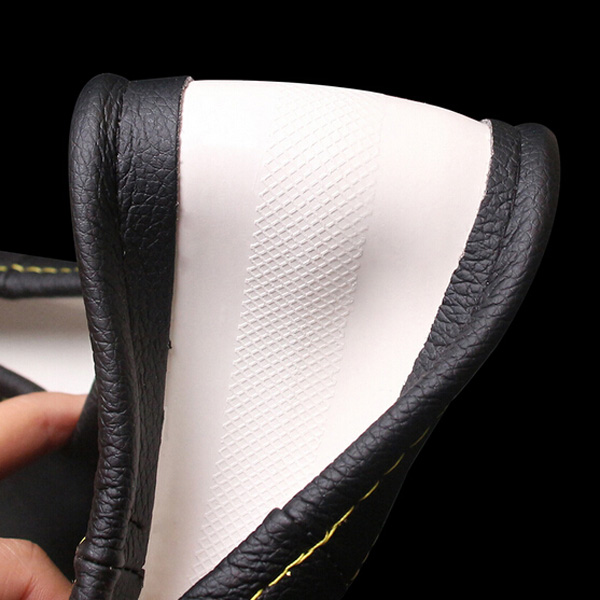 38cm-Leather-Car-Auto-Steel-Ring-Wheel-Glove-Cover-Multicolor-997366